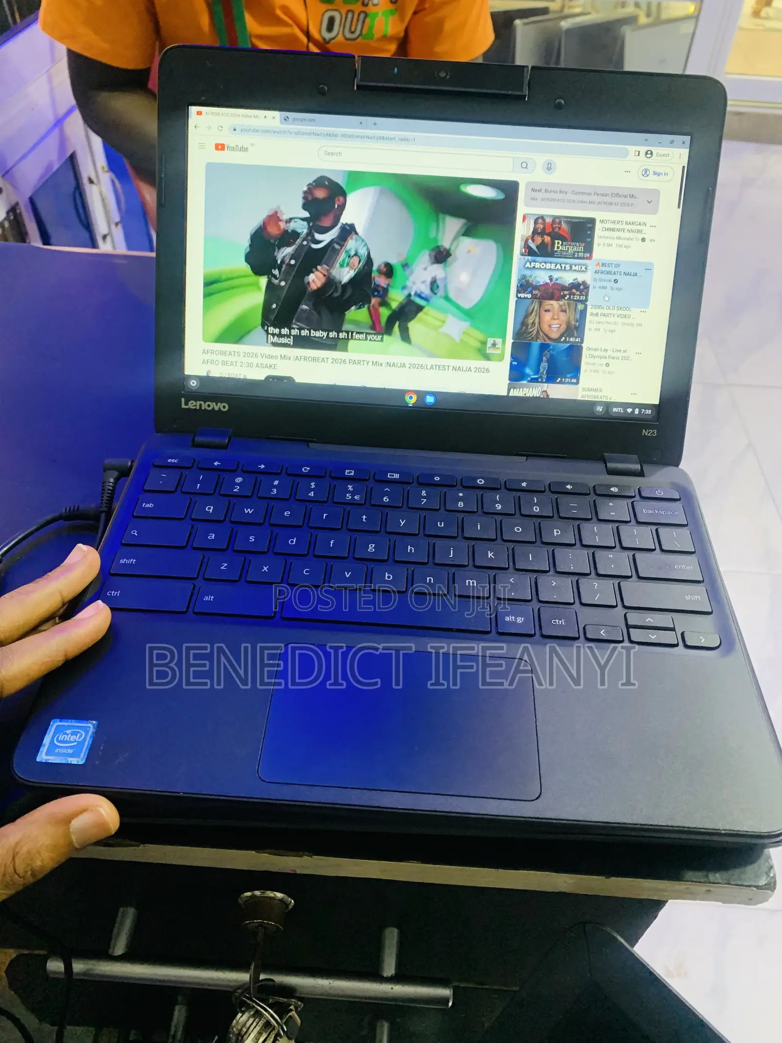 Laptop Lenovo N23 Chromebook 4GB Intel SSD 128GB