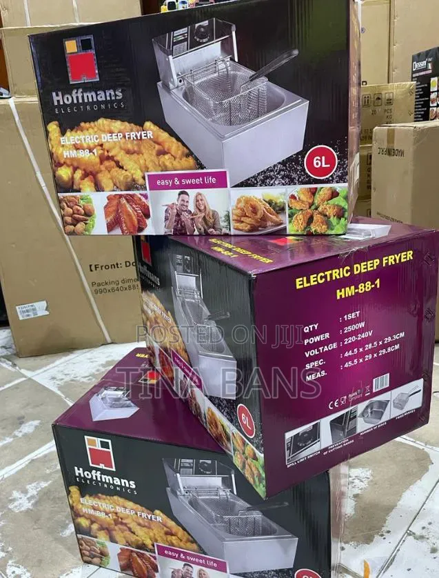Hoffmans 6Litres Electric Deep Fryer