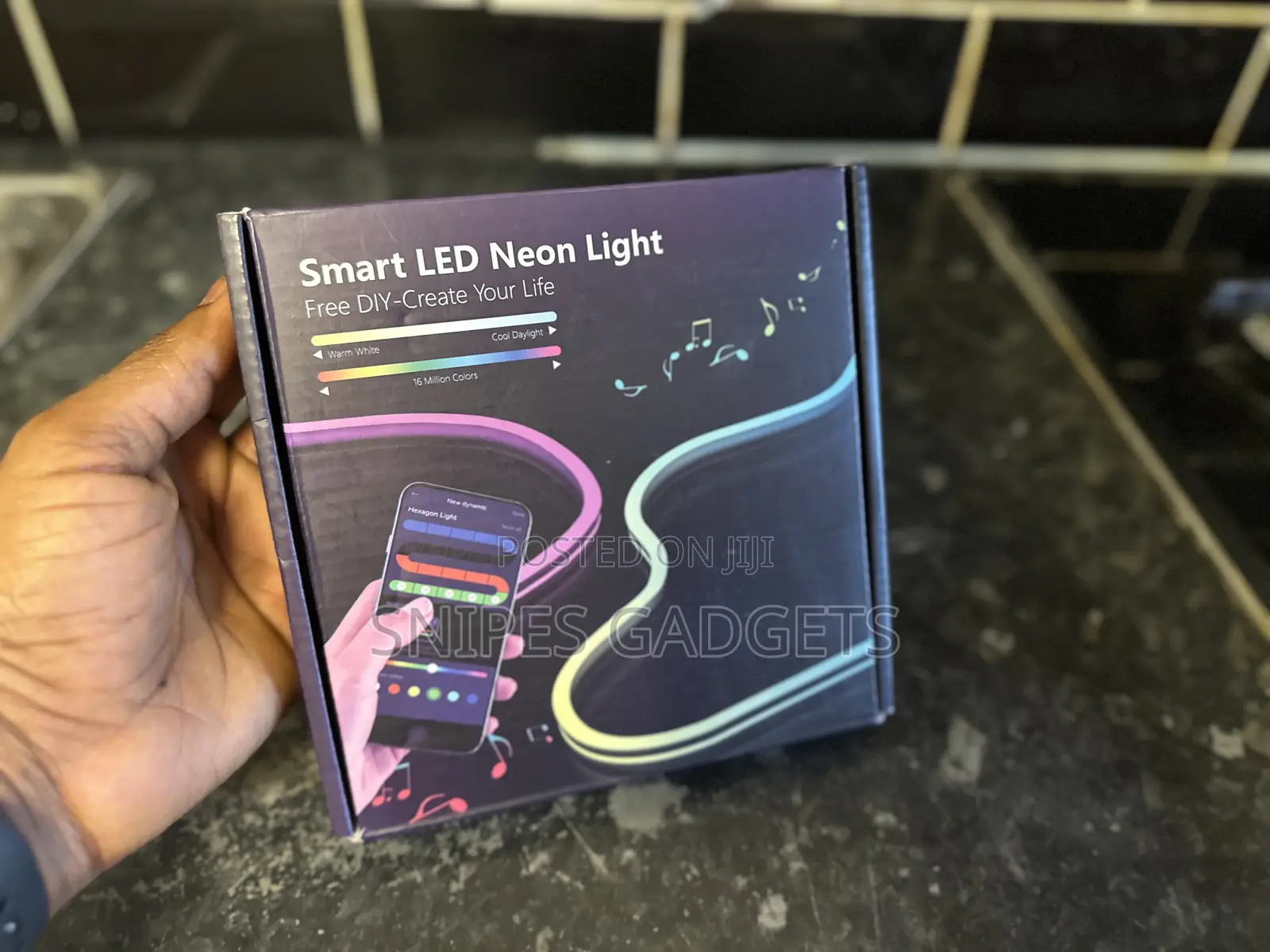 Smart LED Neon Rope Lights (App Control/Music Sync)