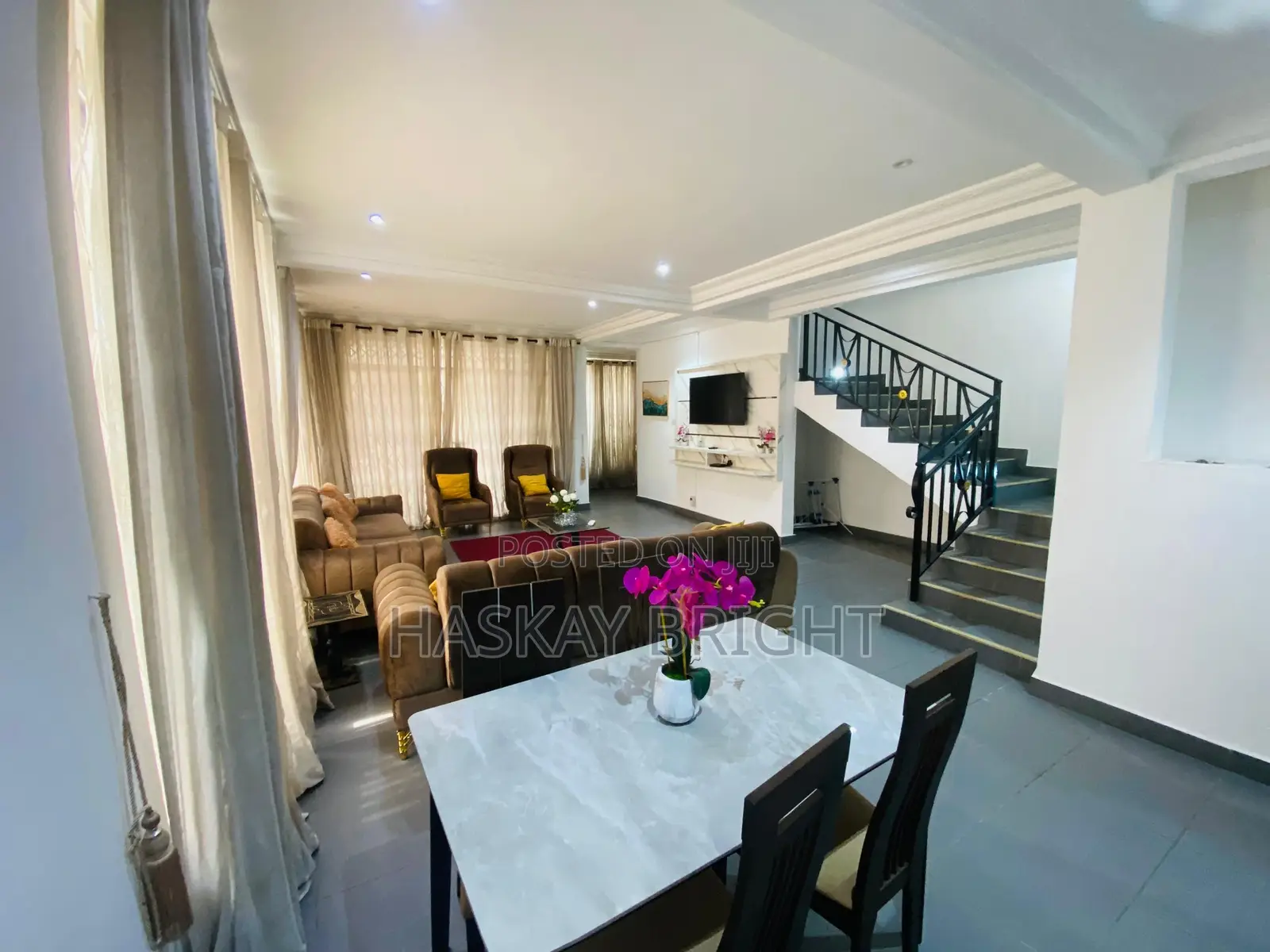 Furnished 3bdrm Townhouse / Terrace in Roman Ridge for rent