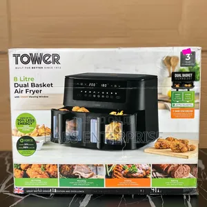 Tower Vortx Dual Basket Air Fryer 8L