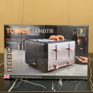 Tower Cavaletto Stainless Steel Toaster 4 Slice