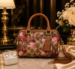 Coach Ladies Elegant Fashion HandBag With EarPod ( With EarPod)