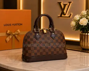 Louis Vuitton Medium Size Handbag – Brown Damier Canvas