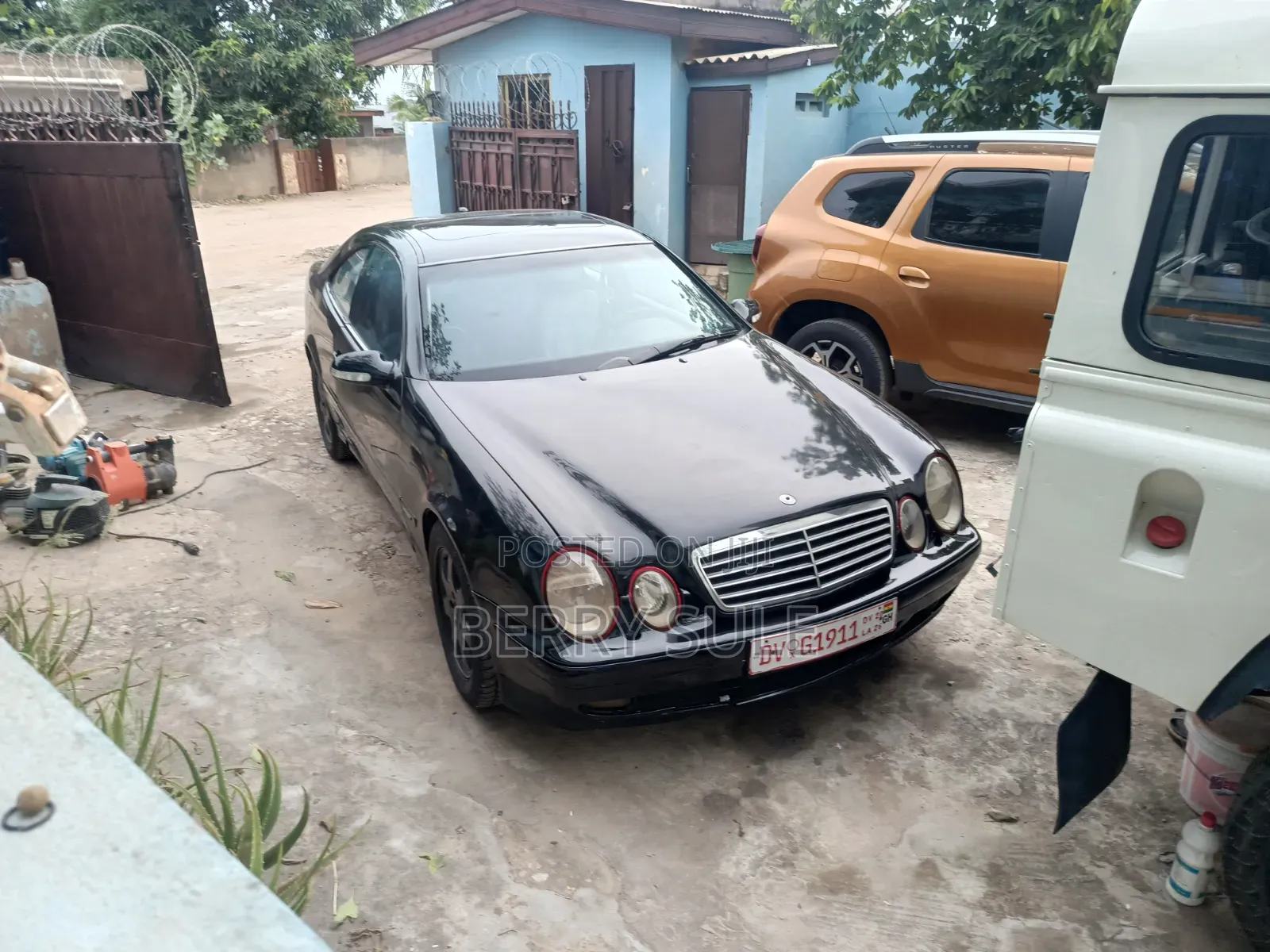 Mercedes-Benz CLK 55 AMG 2001 Black