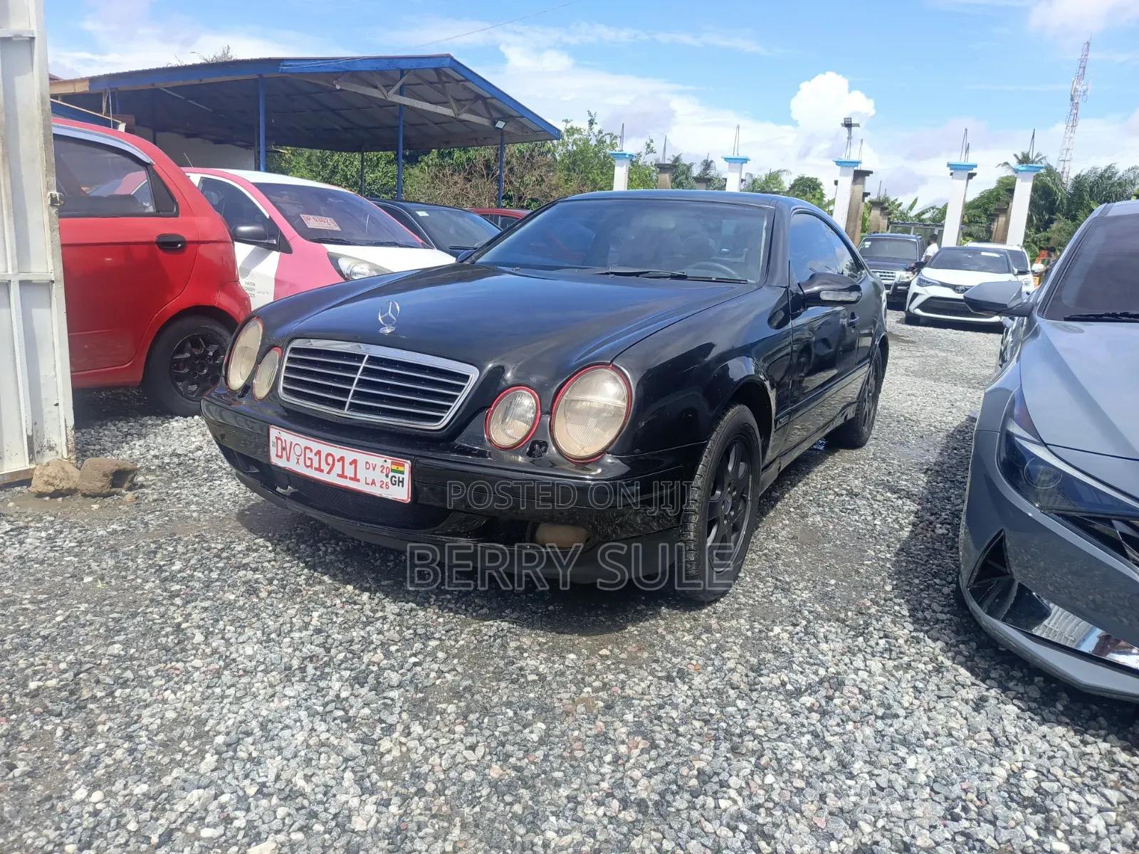 Mercedes-Benz CLK 55 AMG 2001 Black