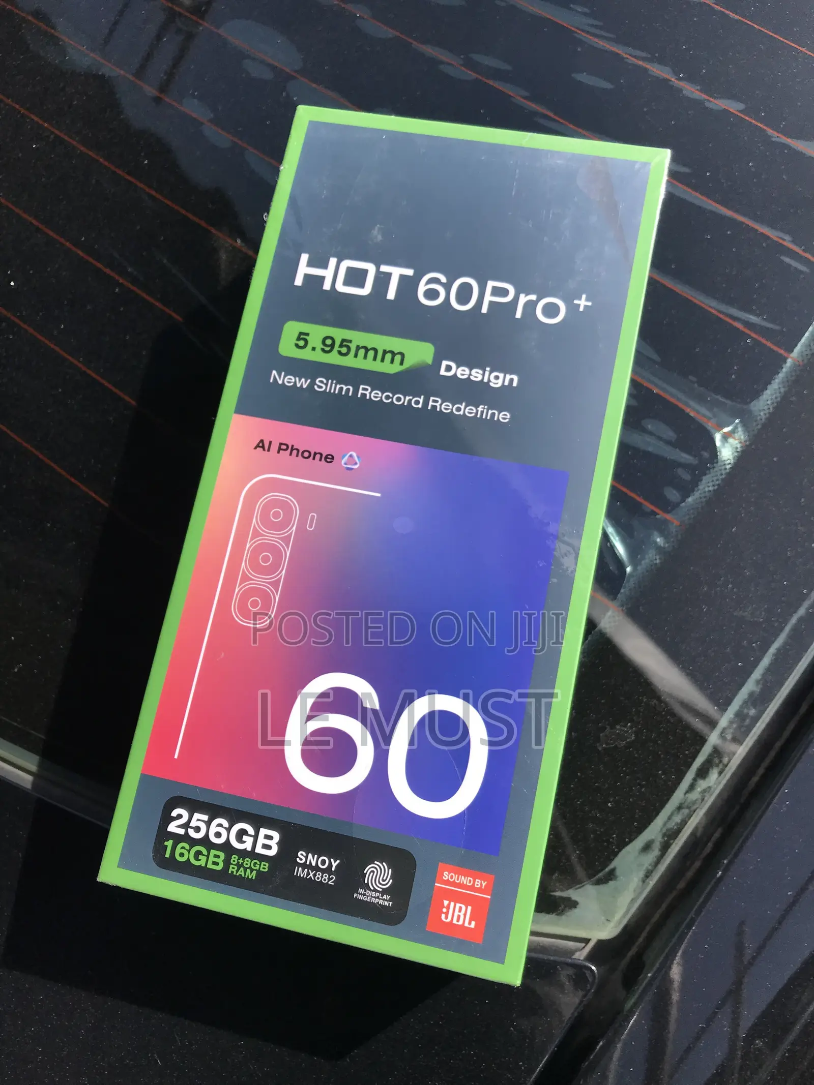 New Infinix Hot 60 Pro+ 256 GB Black