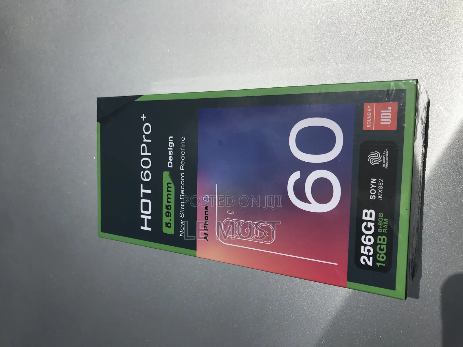 New Infinix Hot 60 Pro+ 256 GB Black