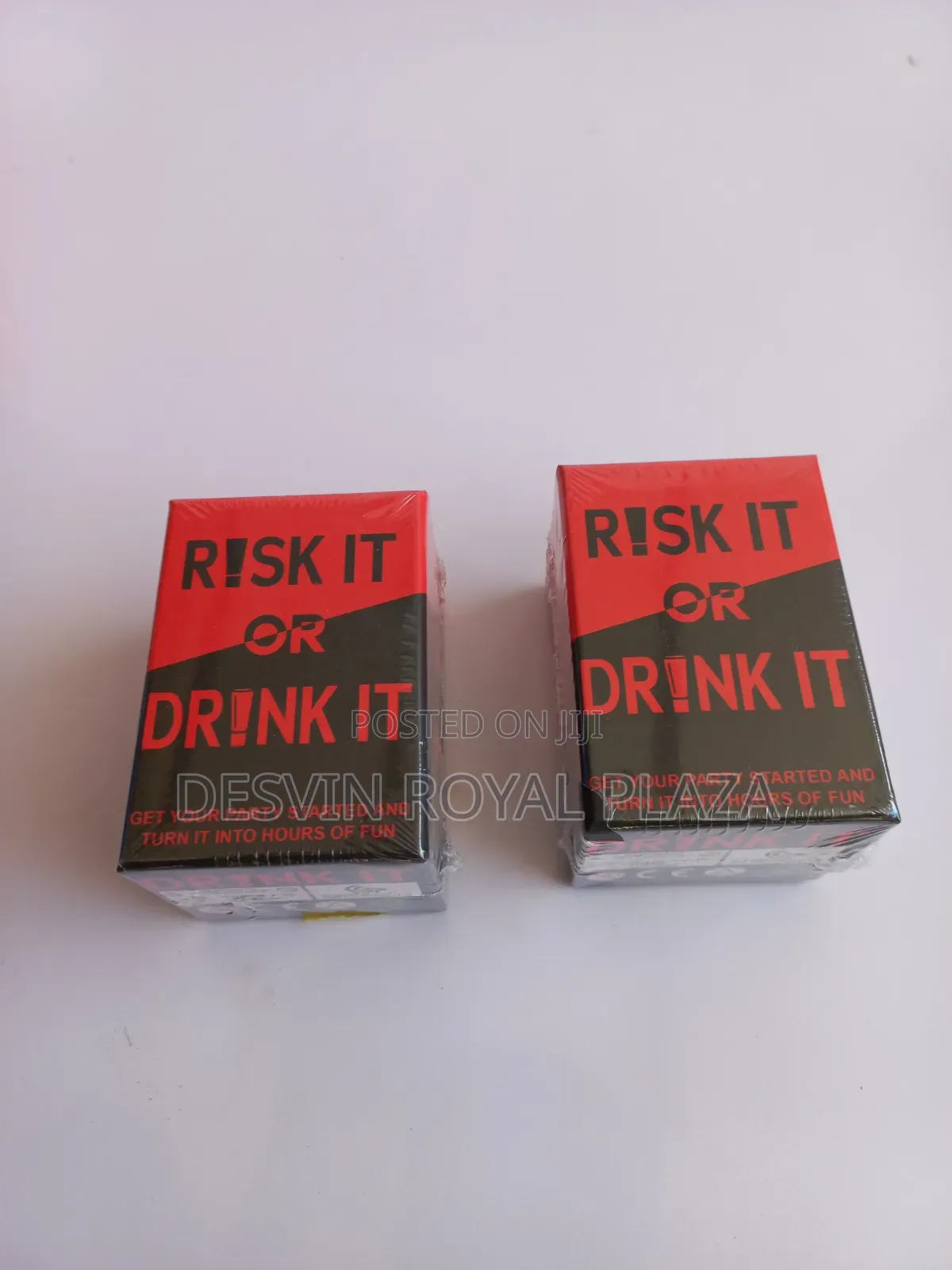 Risk It or Drink It Party Card Game