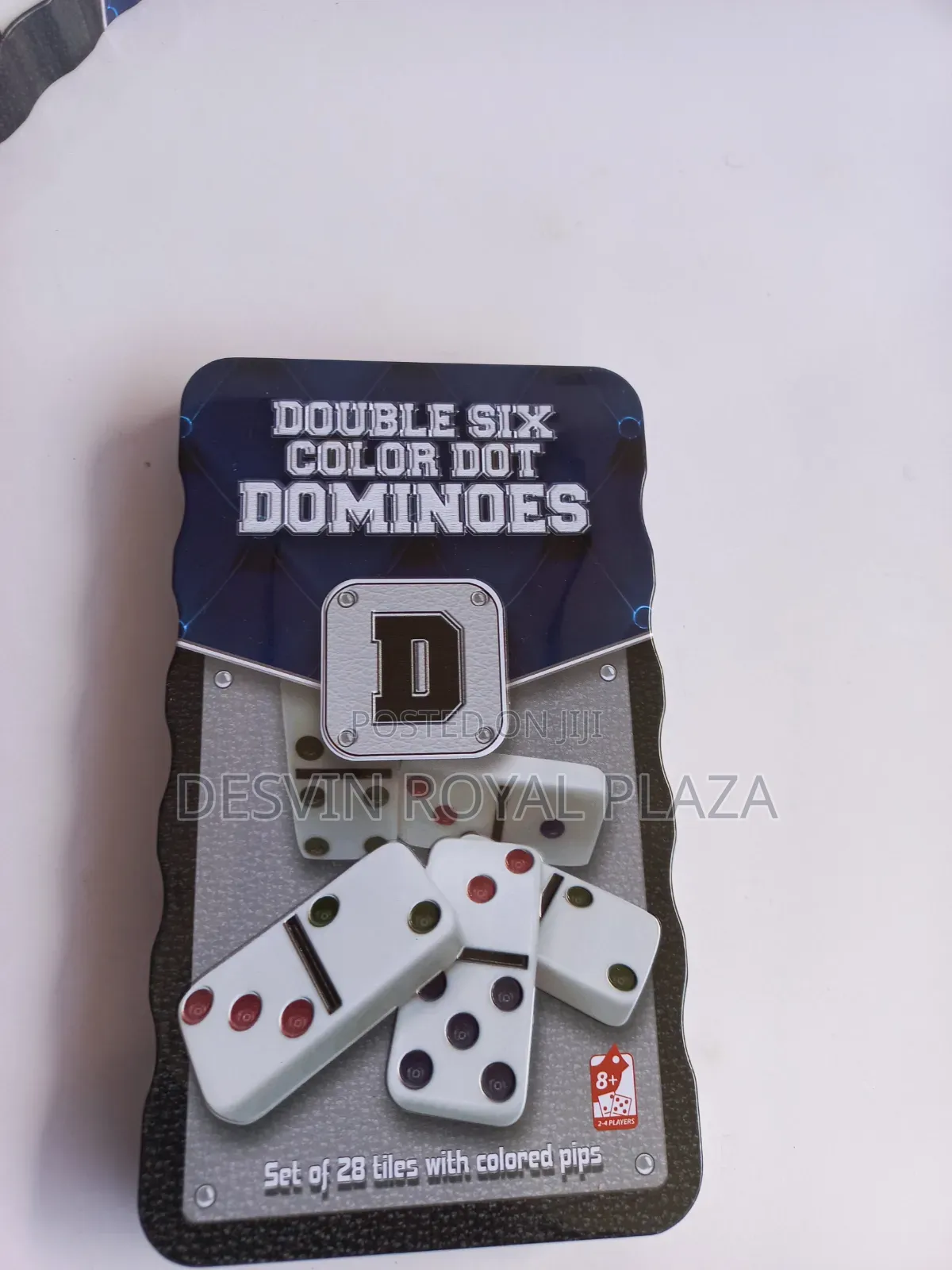 Double Six Colour Dot Dominoes
