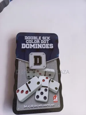 Double Six Colour Dot Dominoes