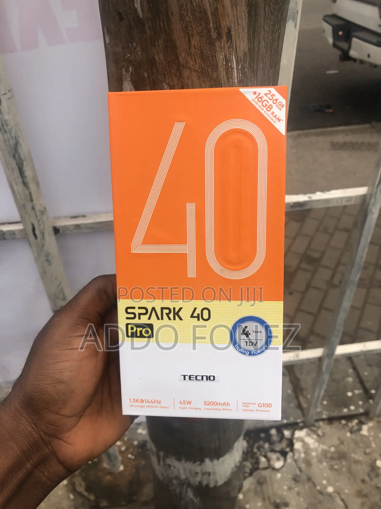 New Tecno Spark 40 Pro 256 GB Blue