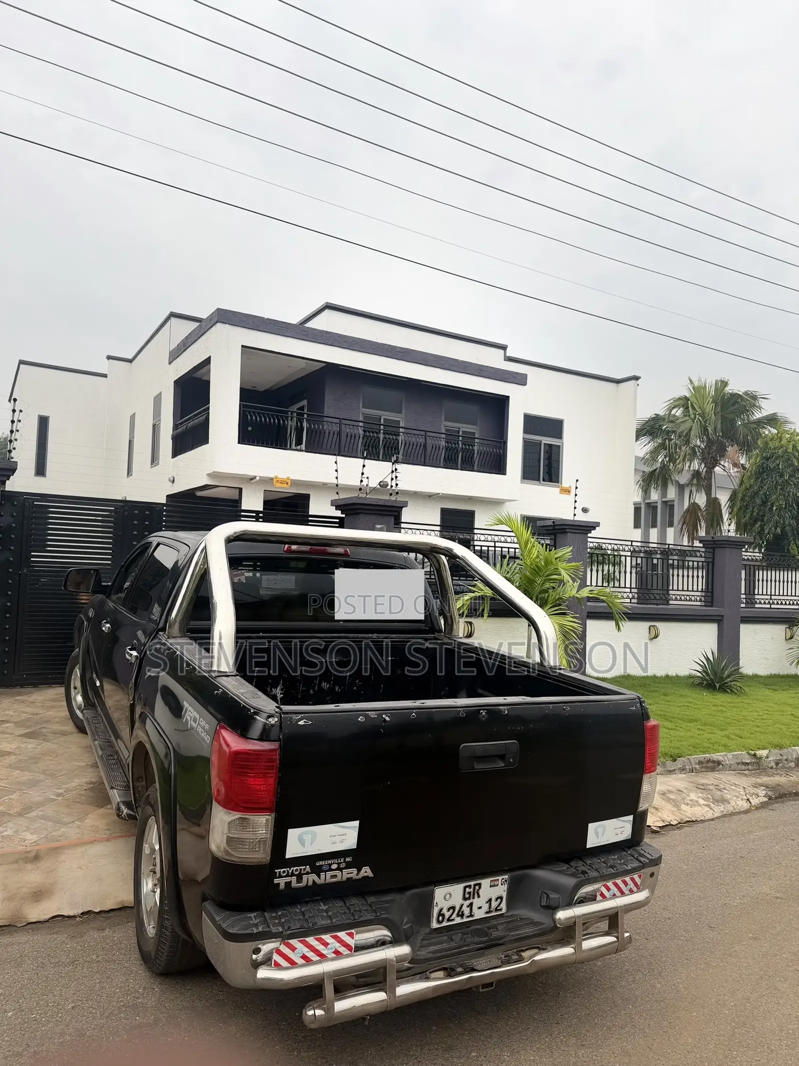 Toyota Tundra Double Cab 4x4 Limited 2012 Black