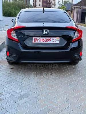 Honda Civic EX Sedan 2018 Black
