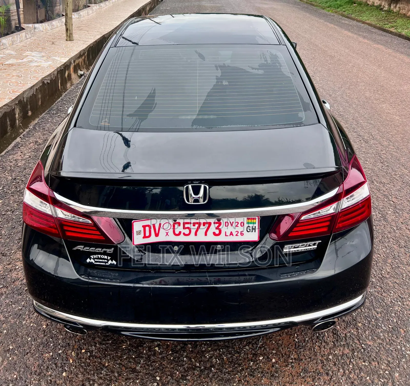Honda Accord 2018 Black