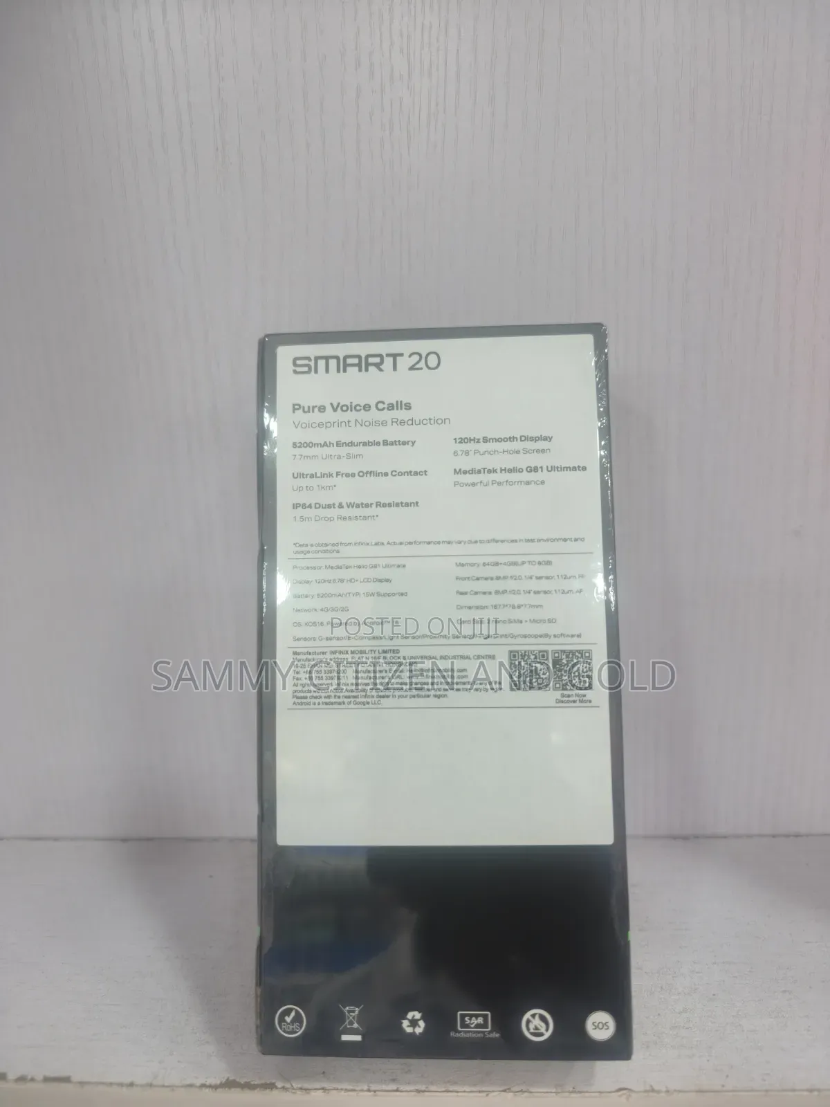 New Infinix Smart 20 64 GB