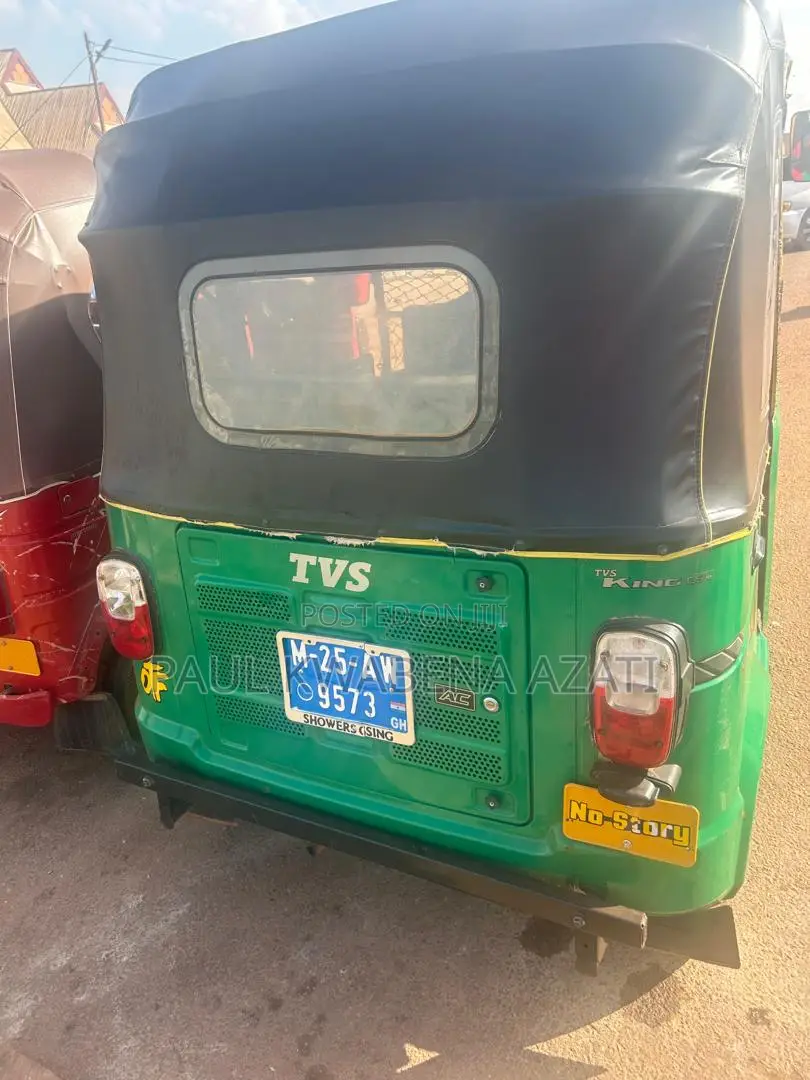 TVS King Deluxe Plus iTouch Start 2025 Green