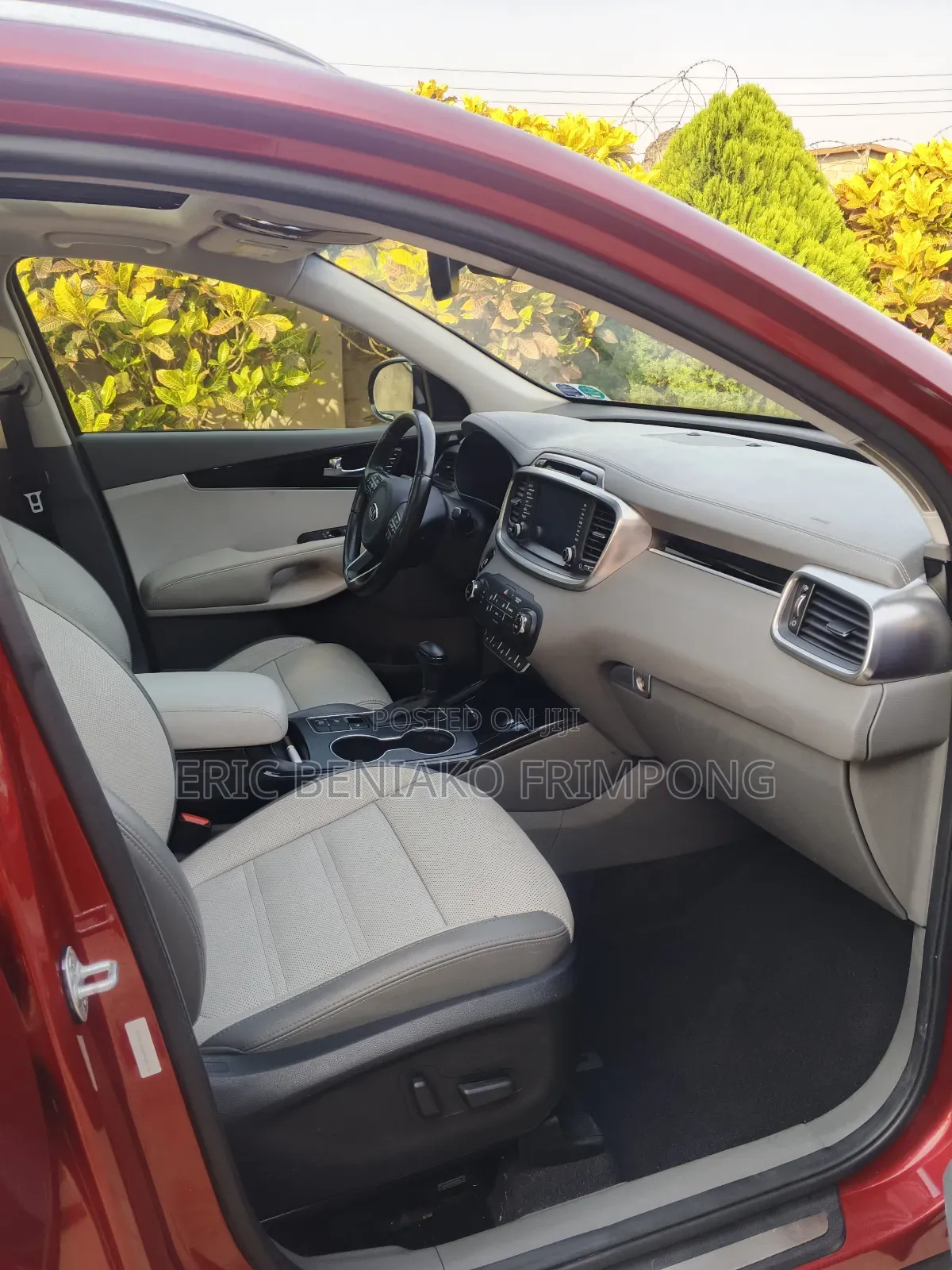 Kia Sorento 3.3L SX FWD 2017 Burgundy