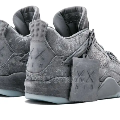 Jordan 4 Kaws Unisex Sneakers Plus Free Nike Socks