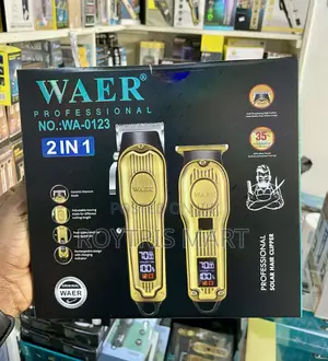 WAER Professional 2-in-1 Clipper Set (WA-0123)