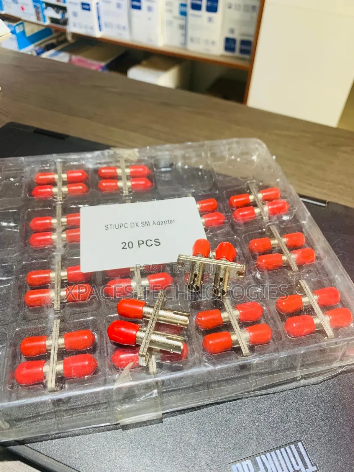 Fiber Adaptor ST/UPC-ST/UPC, Duplex, Single-Mode/Multi-Mode