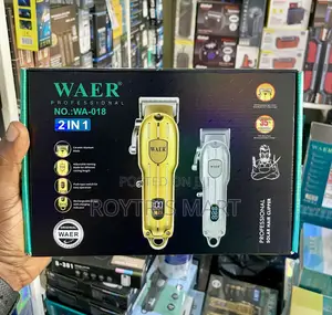 WAER Professional 2-in-1 Clipper Set (WA-018) Grooming Kits