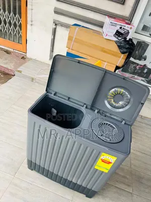 Extremely Affordable Nasco 10kg Semi-Automatic Washing Machine(Gray)