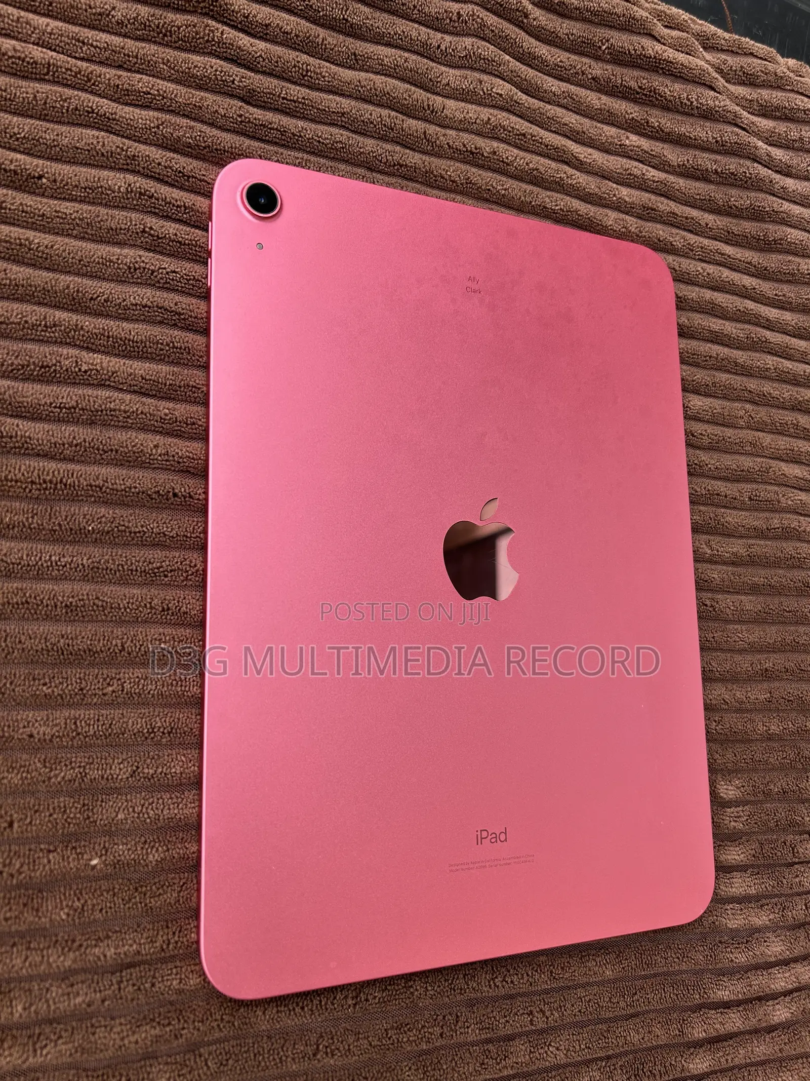 Apple iPad (2022) 256 GB Pink