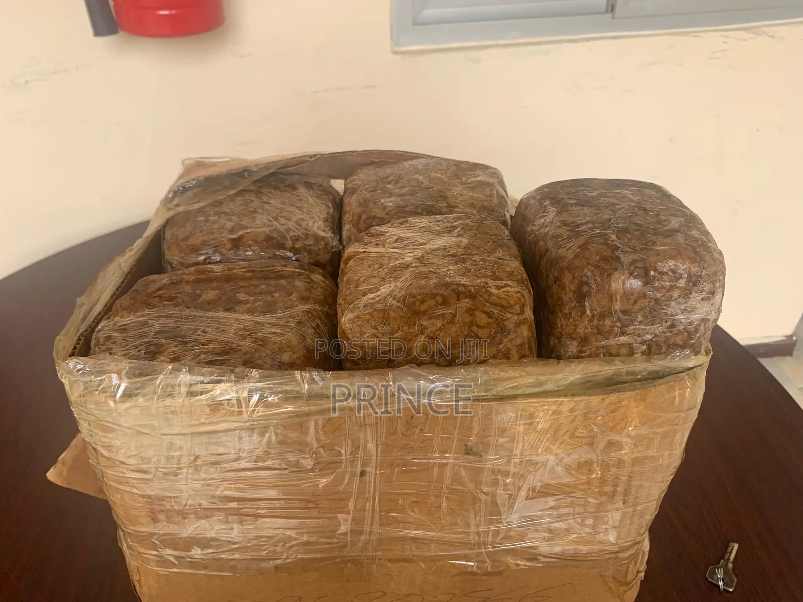 Raw African Traditional Black Soap-Alata Samina