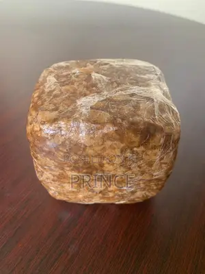 Raw African Traditional Black Soap-Alata Samina