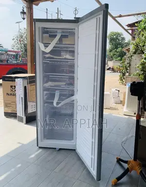 Check Out Nasco Single Door Upright Standing Freezer(Nasd1-33)Gray.