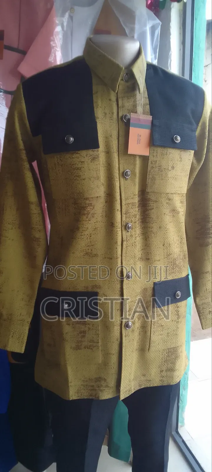 Political Suit Kaftan Set