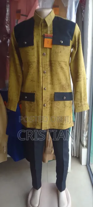 Political Suit Kaftan Set