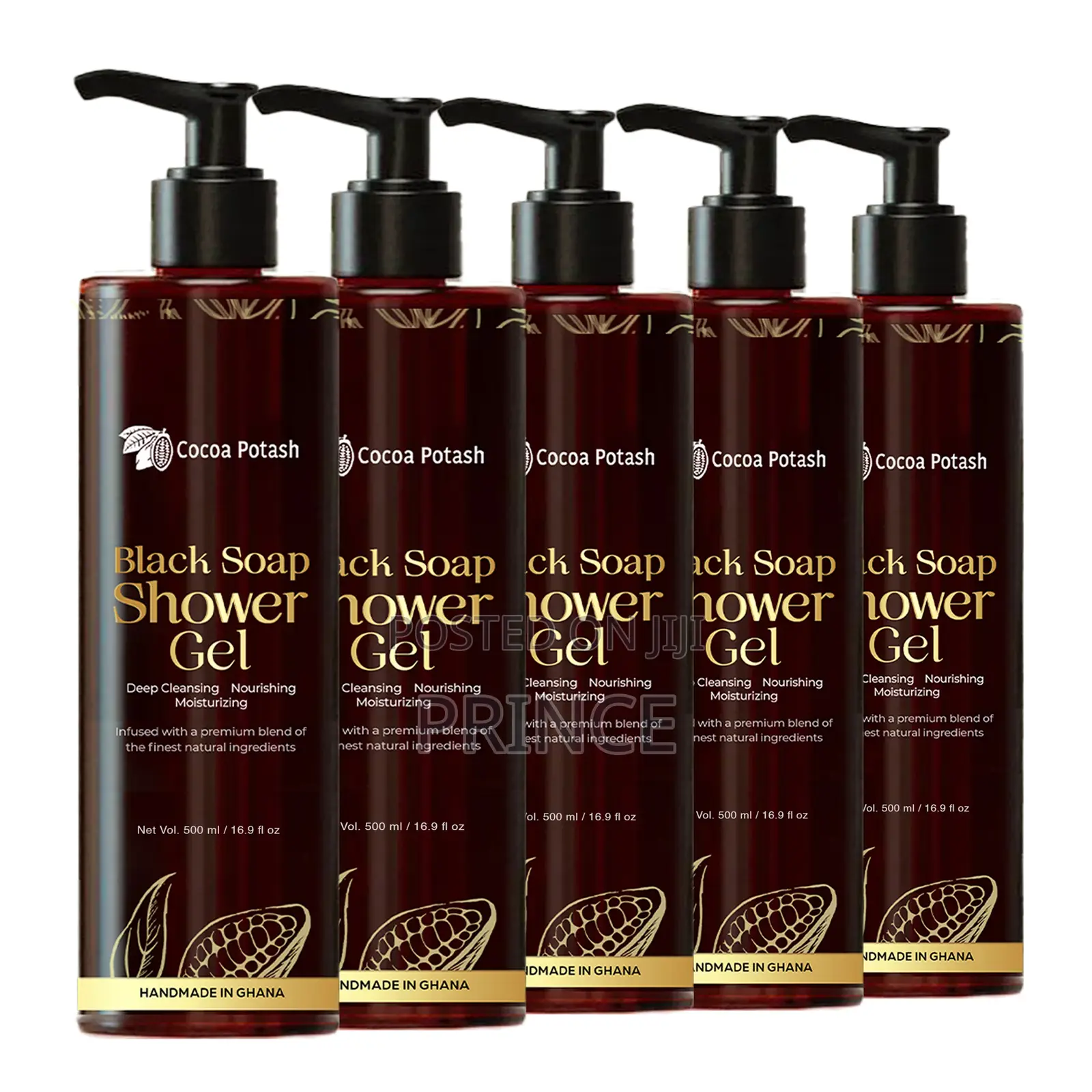 African Traditional Blacksoap Shower Gel