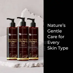 African Traditional Blacksoap Shower Gel