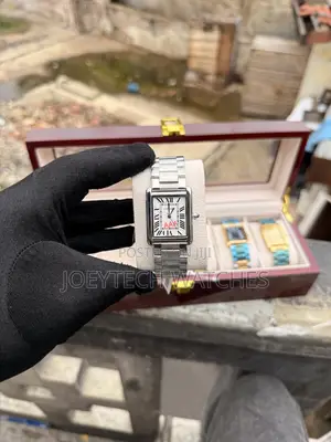 Stainless Steel Cartier Tank