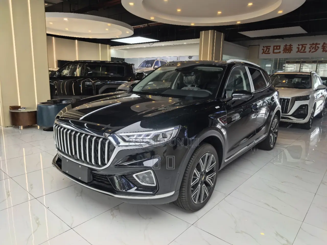 New Hongqi E-HS9 Flagship 2024 Black