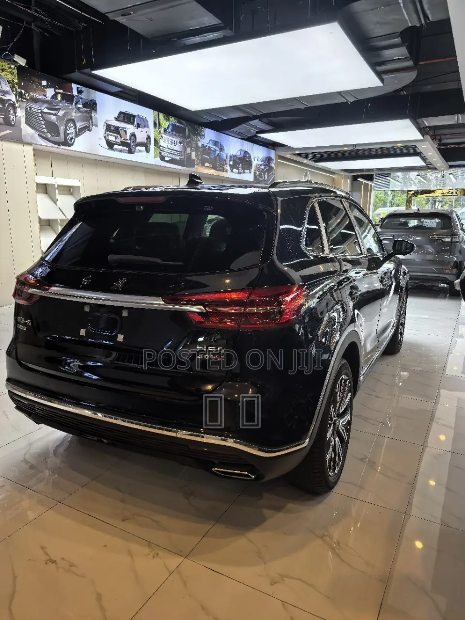 New Hongqi E-HS9 Flagship 2024 Black