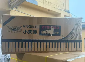 Angelet XTS-966 Electronic Keyboard With 61 Keys and a Black Finish