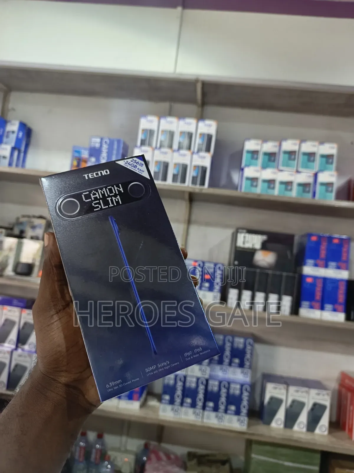 New Tecno Camon Slim 256 GB Blue