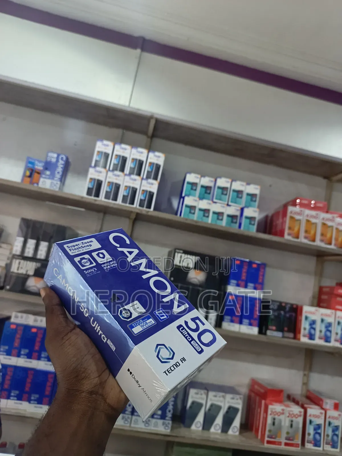 New Tecno Camon 50 Ultra 256 GB Black