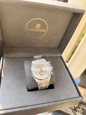 Audemars Piguet Royal Oak Openworked Chronograph – Silver Dial