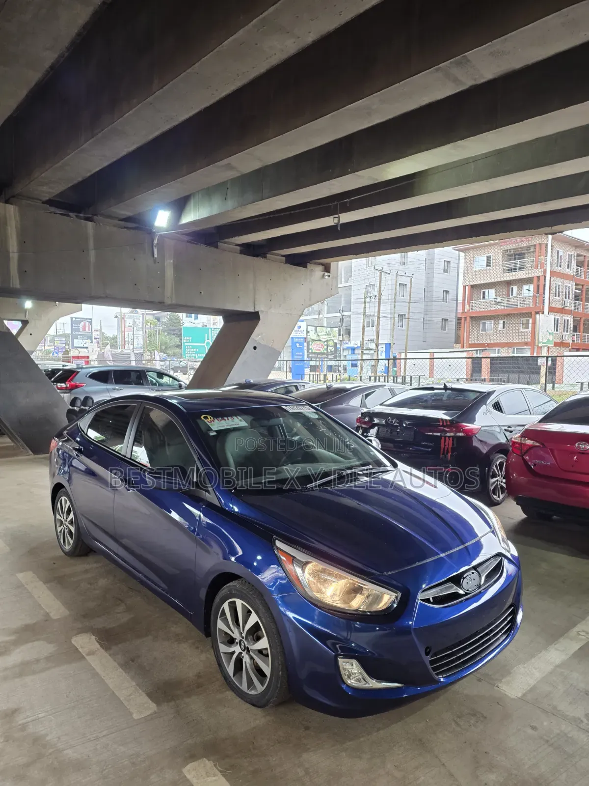 Hyundai Accent 2016 Blue