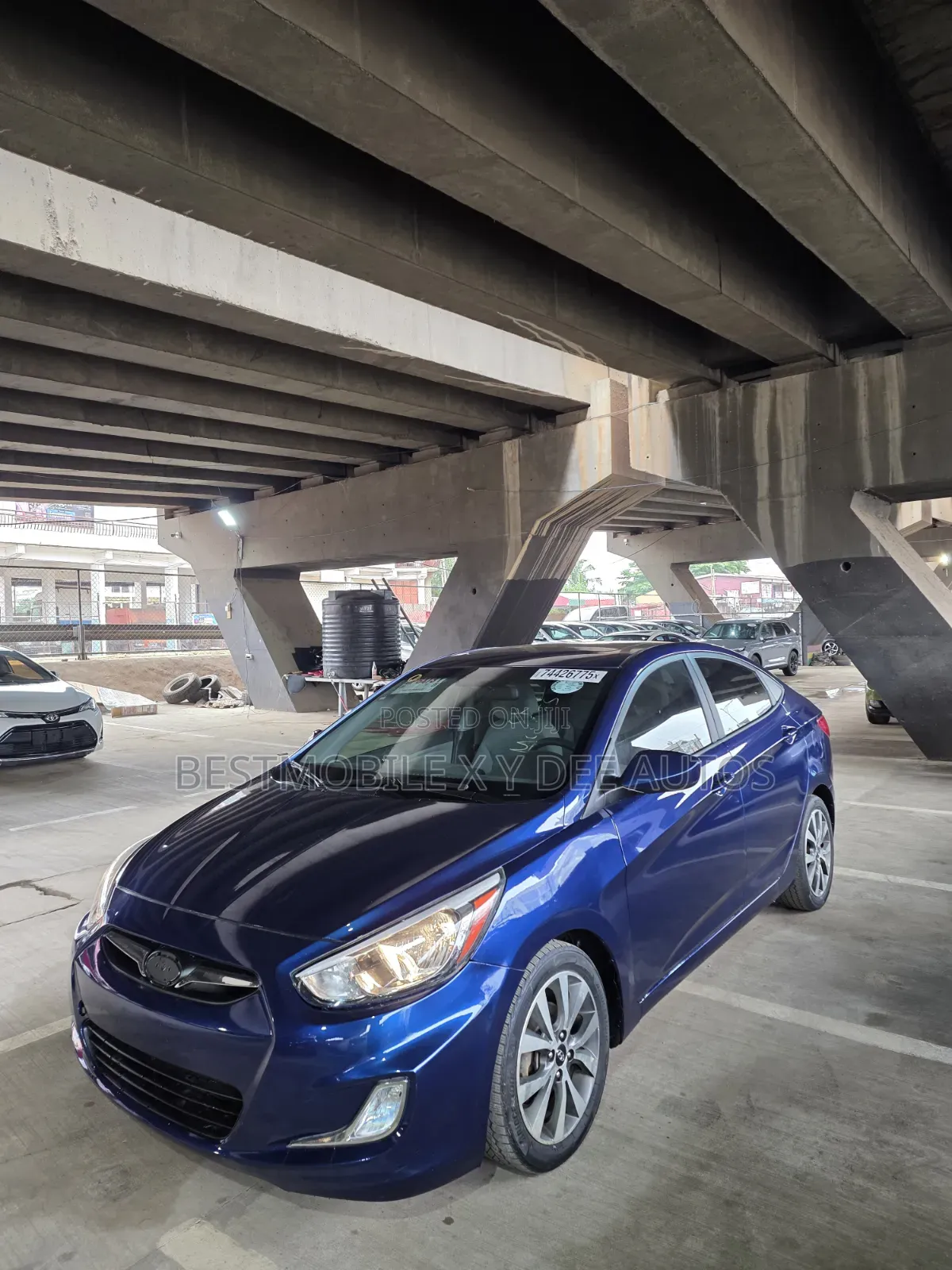 Hyundai Accent 2016 Blue