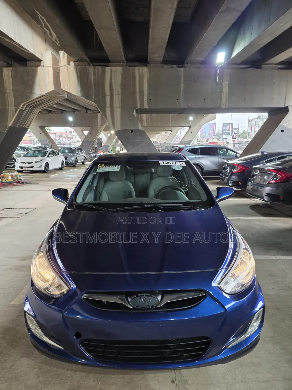 Hyundai Accent 2016 Blue