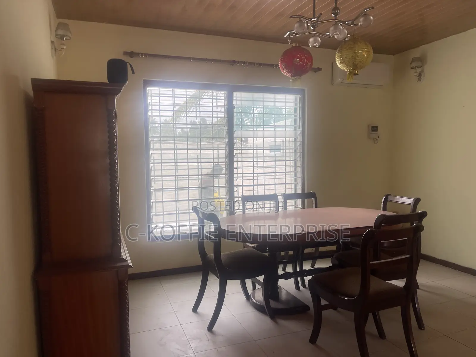 Furnished 4bdrm House in Tesano for rent