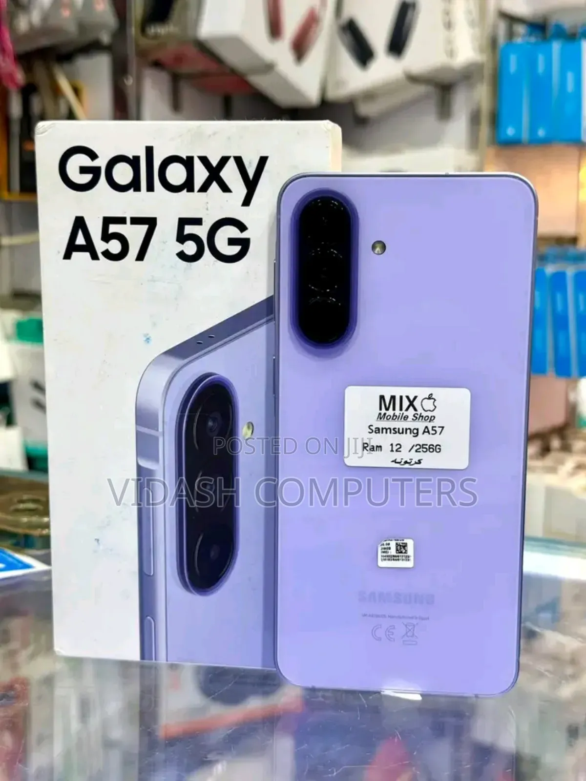 New Samsung Galaxy A57 256 GB Purple