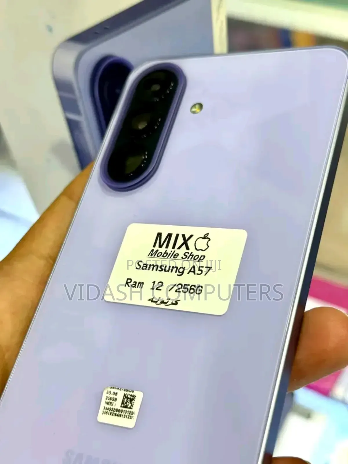 New Samsung Galaxy A57 256 GB Purple