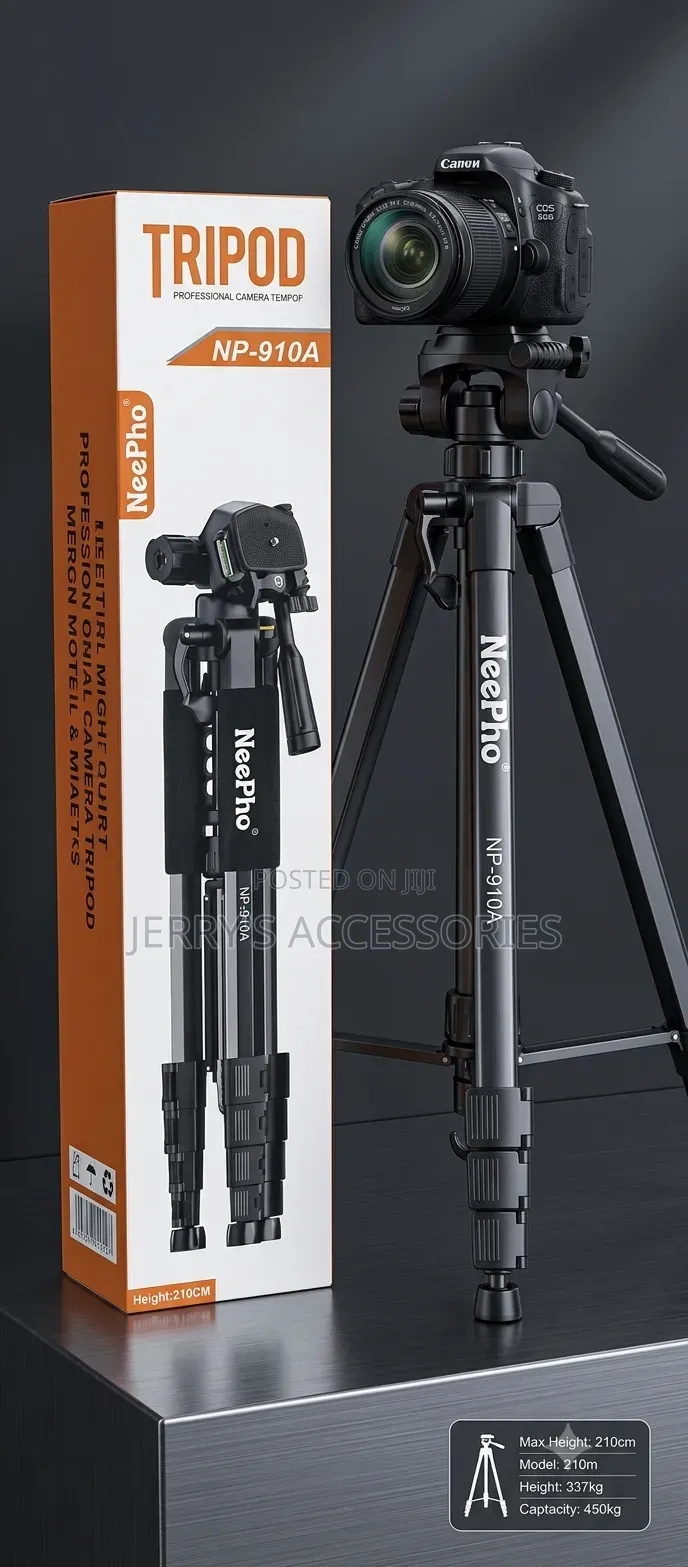 Camera and Phone Tripod Stand
