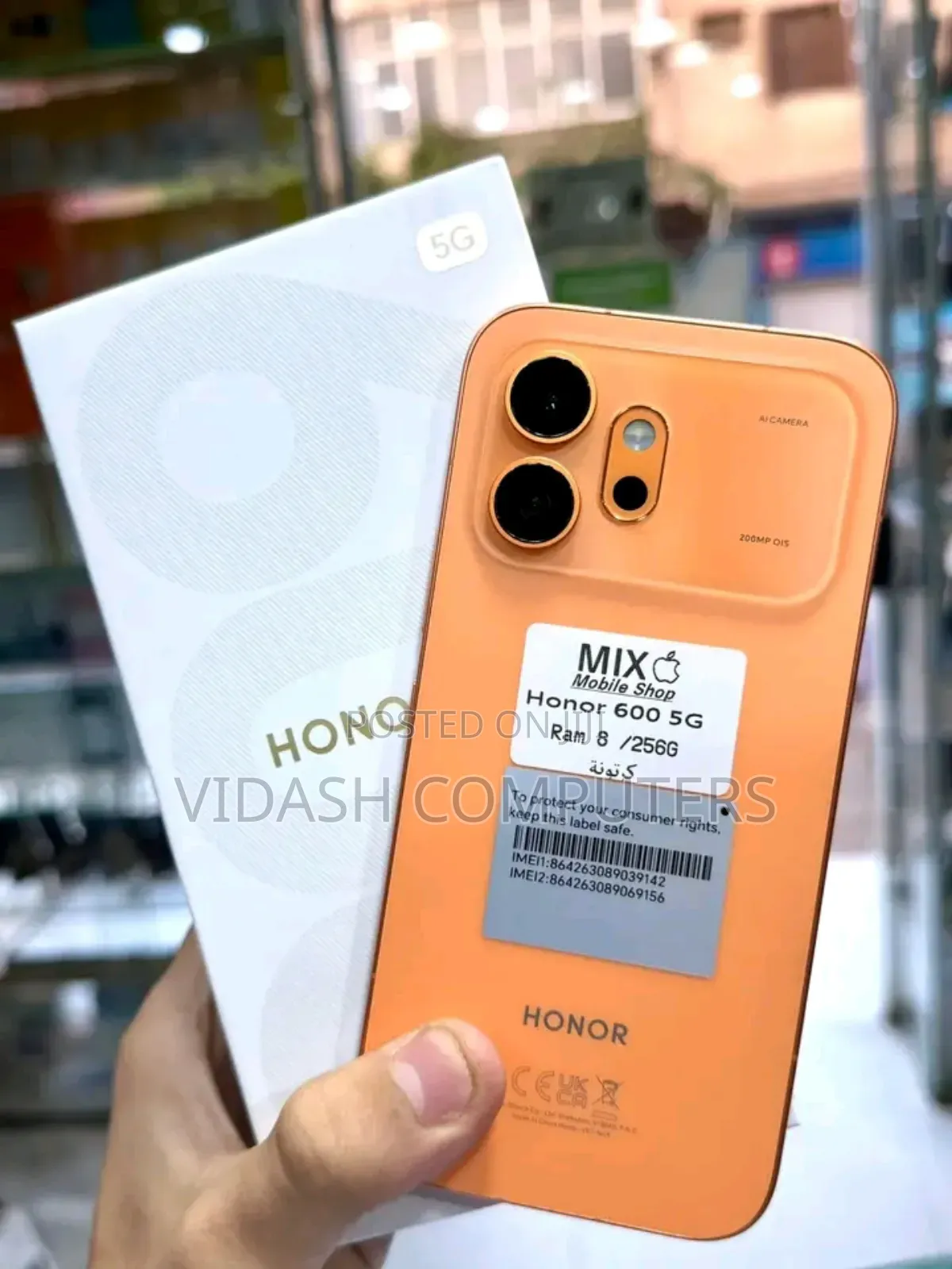 New Honor 600 256 GB Orange